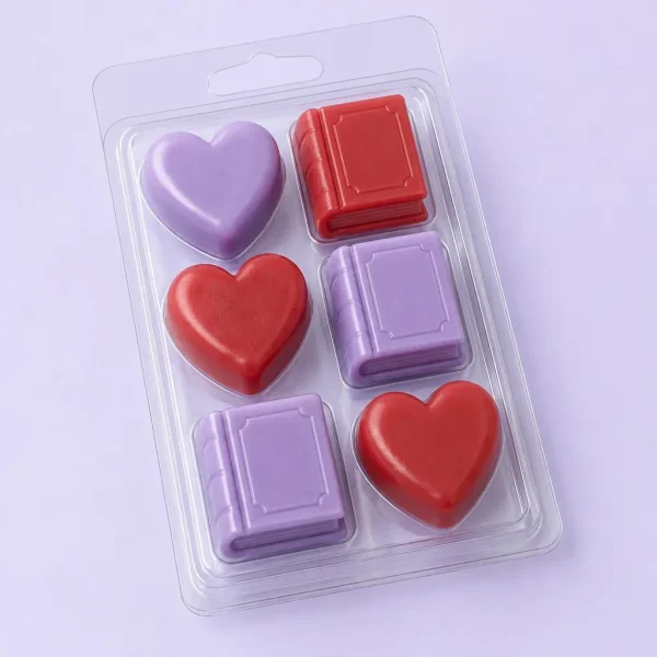 Book & Heart Soy Melts