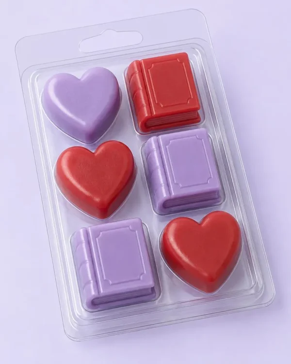 Book & Heart Soy Melts