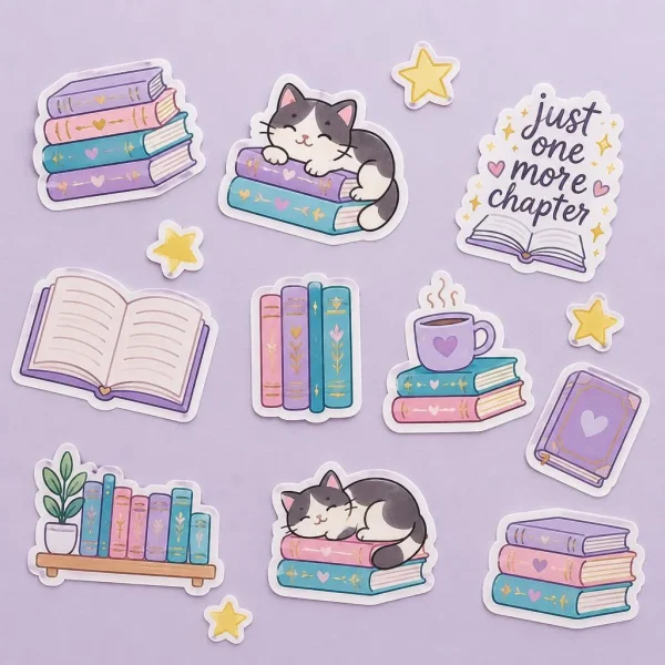 Bookish Sticker Pack